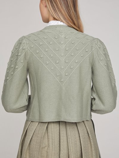Strickjacke in Khaki Strickjacke in Khaki