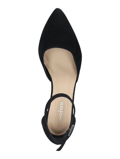 Schwarze Wildleder Pumps