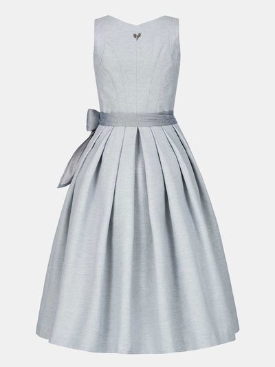 Eisblaues Dirndl mit Herzausschnitt Eisblaues Dirndl mit Herzausschnitt