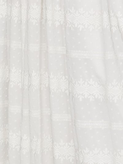 Langer Braut-Rock im Boho-Stil mit Georgette-Muster Langer Braut-Rock im Boho-Stil mit Georgette-Muster