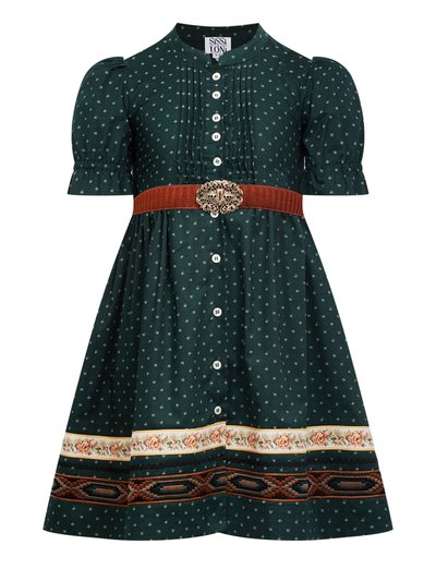 Kinderdirndl in Grün