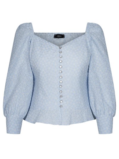 Bluse mit Schößchen Bluse mit Schößchen