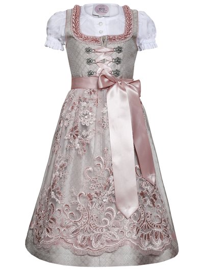 Zauberhaftes Kinderdirndl in Champagner