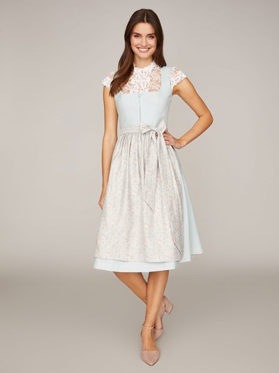 Mintfarbenes Dirndl Mintfarbenes Dirndl