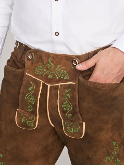 Antikbraune Lederhose Antikbraune Lederhose