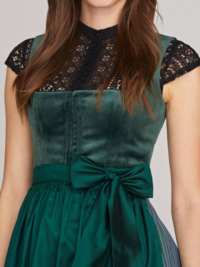Dunkelgrünes Dirndl Dunkelgrünes Dirndl