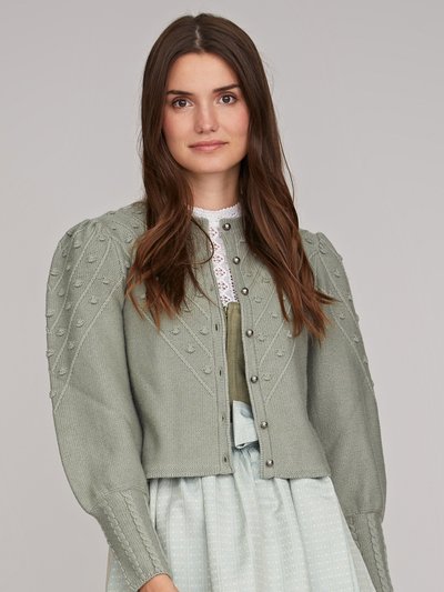 Strickjacke in Khaki Strickjacke in Khaki