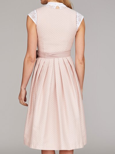 Hellrosa Dirndl mit Herzausschnitt Hellrosa Dirndl mit Herzausschnitt