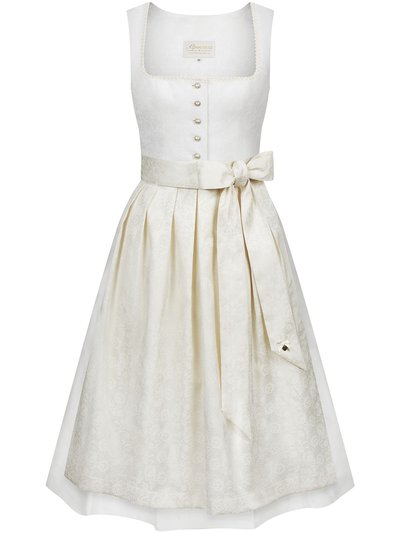 Hochzeits-Dirndl in Champagner Hochzeits-Dirndl in Champagner