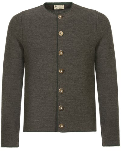 Dunkelgrauer Strickjanker