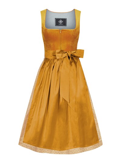 Goldenes Dirndl mit 2 Schürzen Goldenes Dirndl mit 2 Schürzen