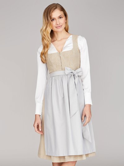 Beiges Balkonett-Dirndl Beiges Balkonett-Dirndl