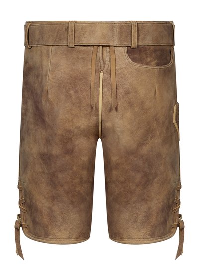 Naturfarbene Ziegenlederhose  
