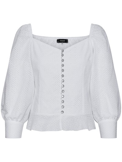 Bluse mit Schößchen Bluse mit Schößchen