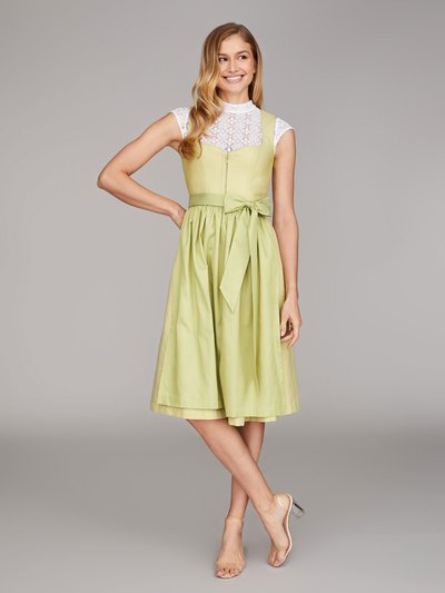 Limonengrünes Dirndl Limonengrünes Dirndl