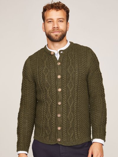 Herren Strickjanker grün Herren Strickjanker grün