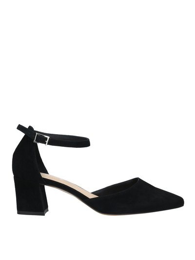 Schwarze Wildleder Pumps