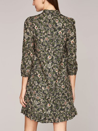 Geblümtes Midi-Kleid aus Baumwolle Geblümtes Midi-Kleid aus Baumwolle