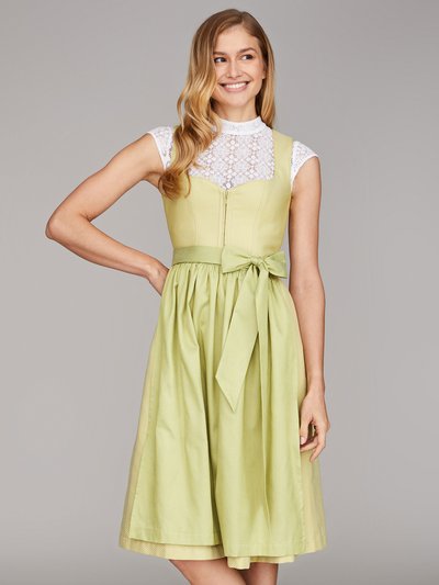 Limonengrünes Dirndl Limonengrünes Dirndl