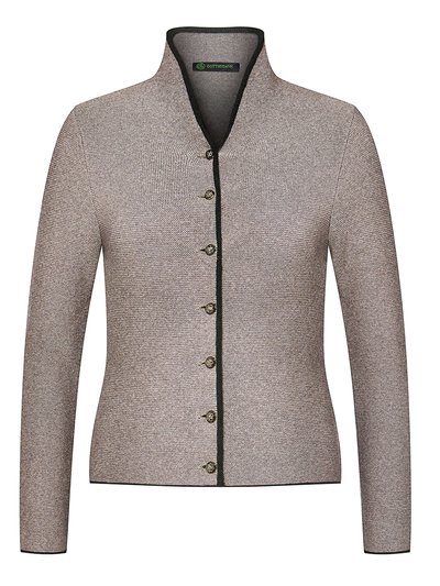 Strick Janker in Beige