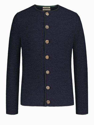 Tintenblaue Strickjacke Tintenblaue Strickjacke