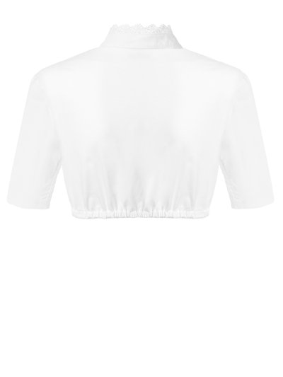 Hochgeschlossene Dirndlbluse