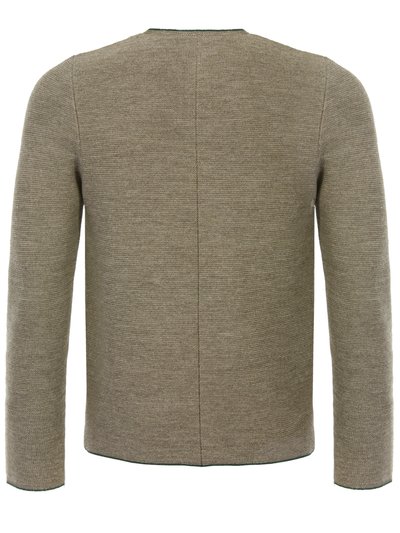 Herren Strickjanker in Beige