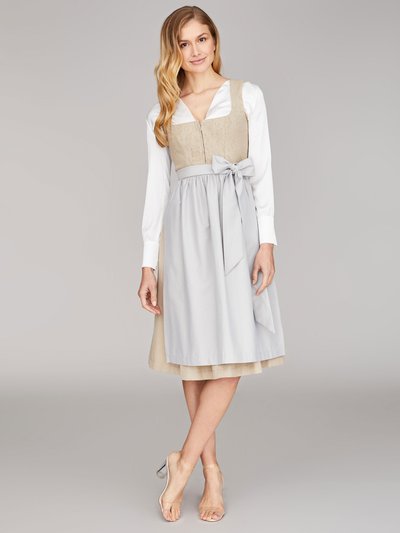 Beiges Balkonett-Dirndl Beiges Balkonett-Dirndl