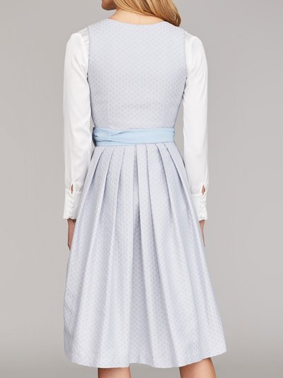 Hellblaues Dirndl mit Herzausschnitt Hellblaues Dirndl mit Herzausschnitt
