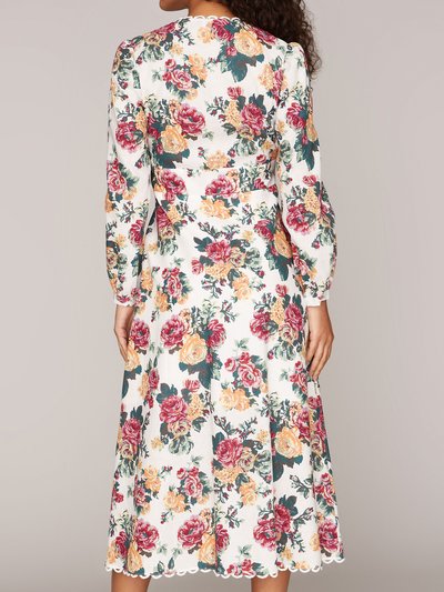 Midikleid mit Blumenmuster Midikleid mit Blumenmuster