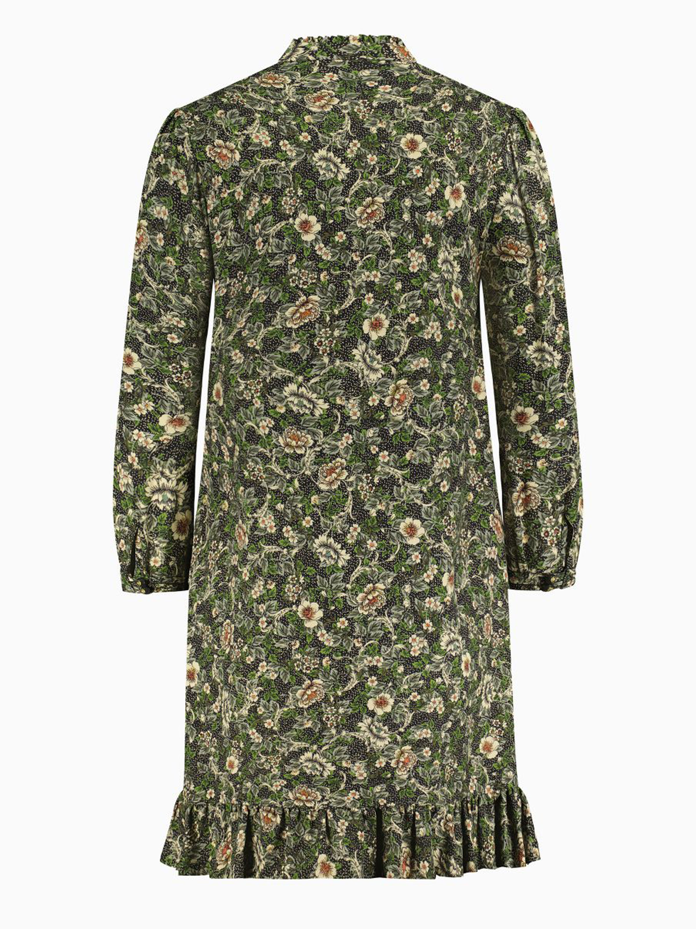 Geblümtes Midi-Kleid aus Baumwolle Geblümtes Midi-Kleid aus Baumwolle