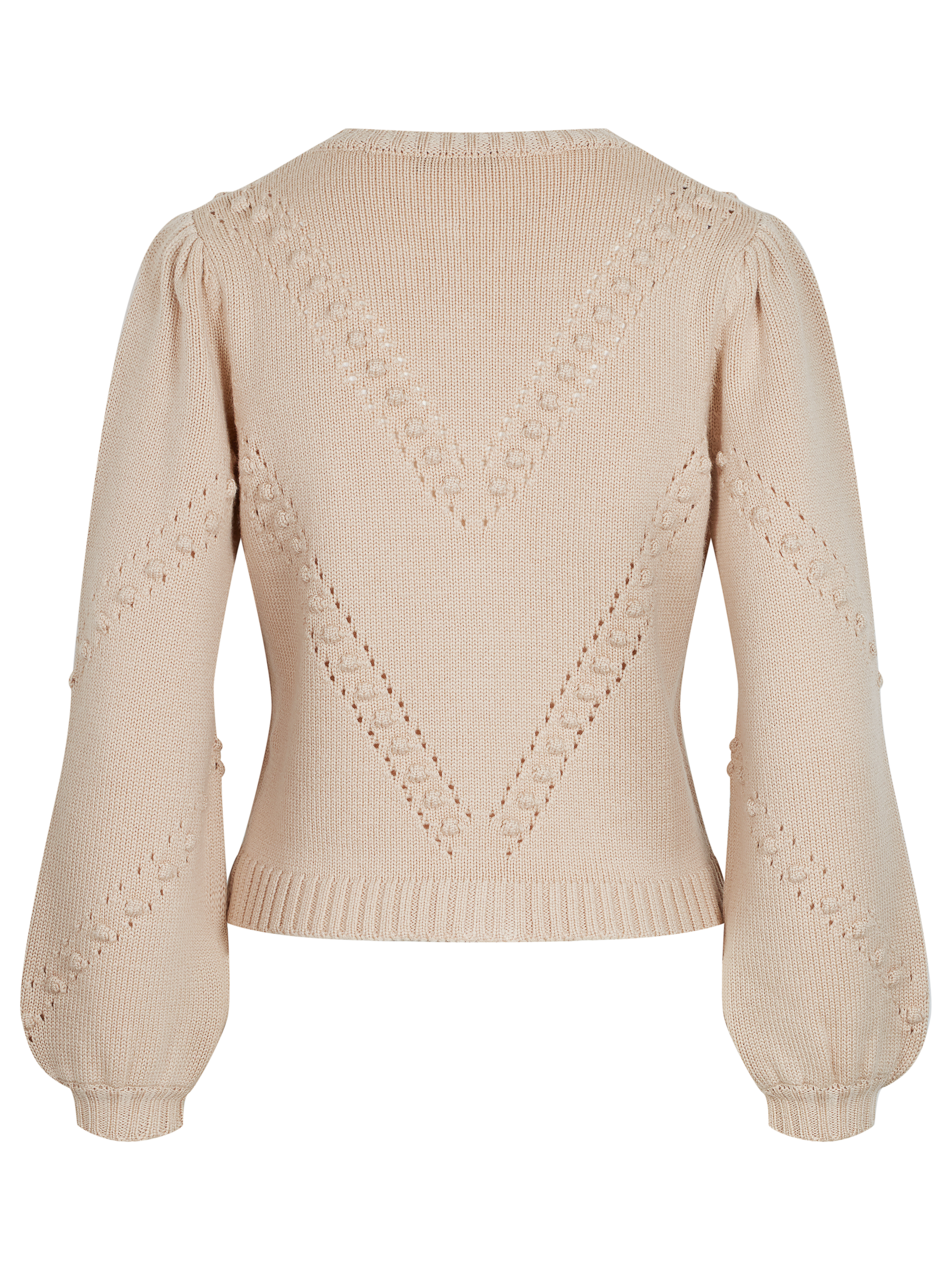 Strickjacke mit Blumenstickerei Strickjacke mit Blumenstickerei