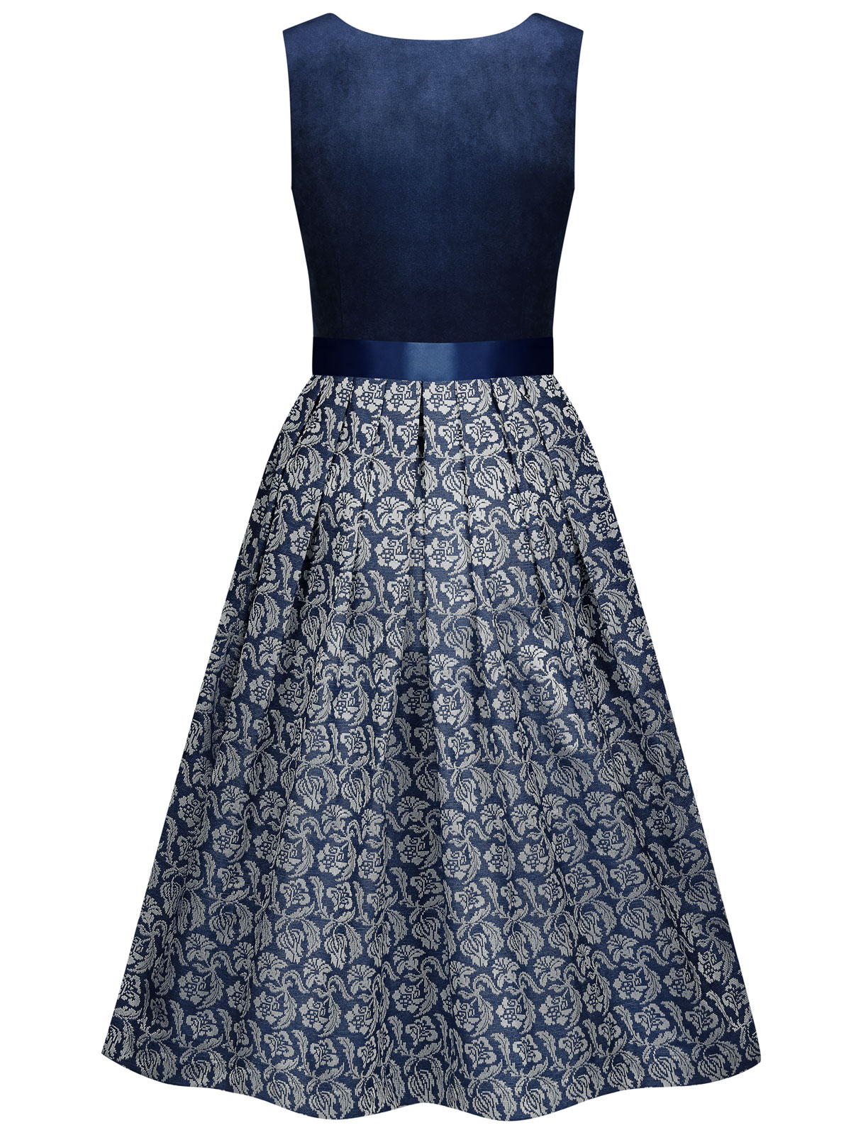 Dunkelblaues Dirndl mit zwei Schürzen Dunkelblaues Dirndl mit zwei Schürzen