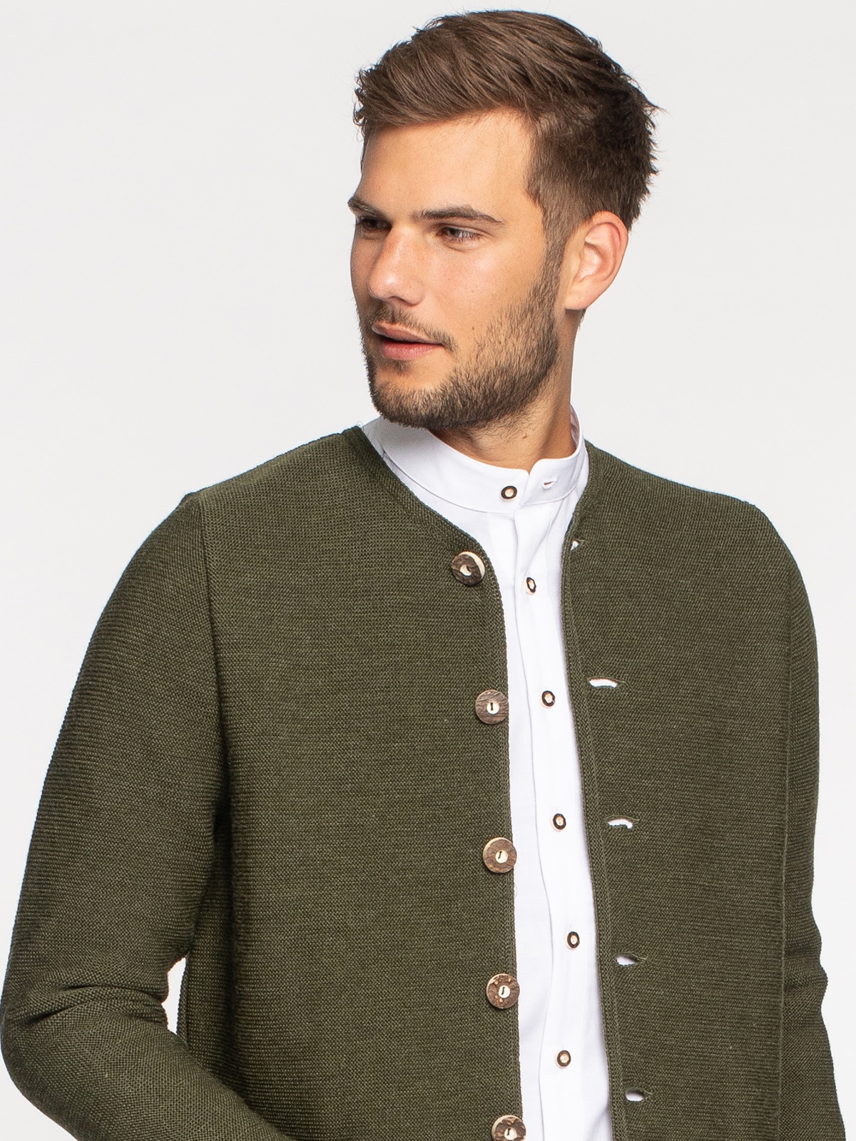 Herren Strickjanker aus Wolle Herren Strickjanker aus Wolle
