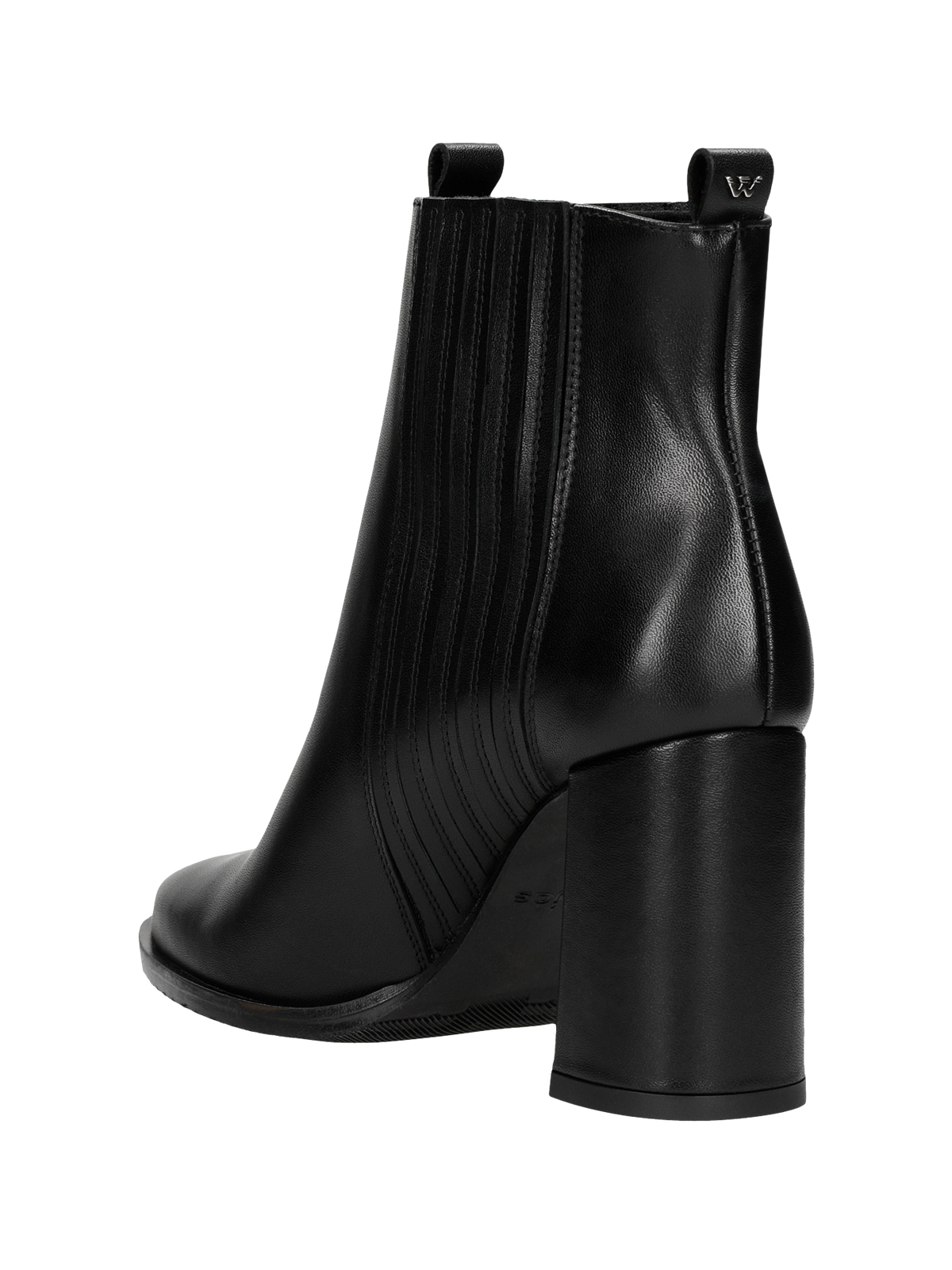 Schwarzer Ankle Boot Schwarzer Ankle Boot