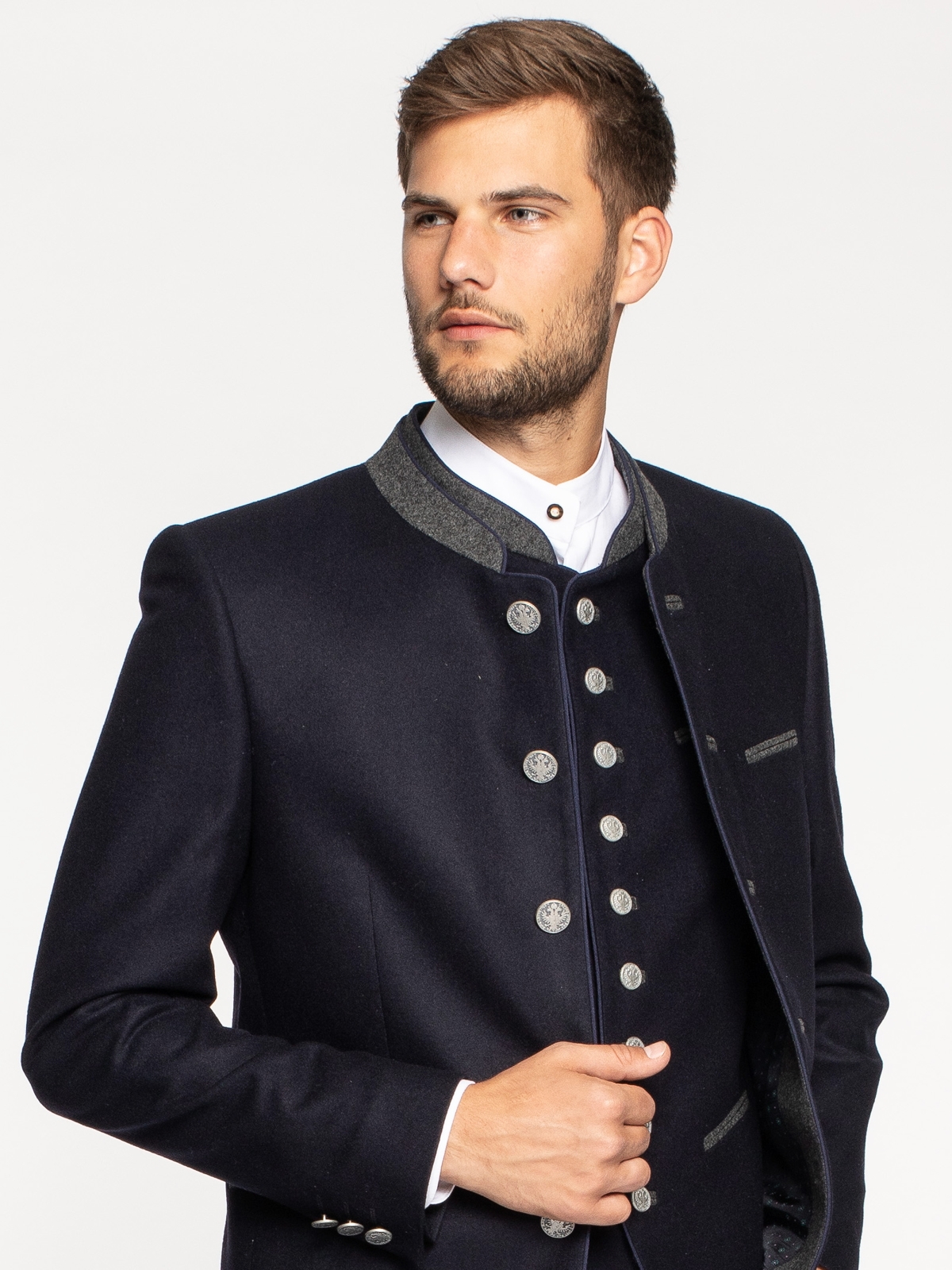Dunkelblauer Janker Dunkelblauer Janker