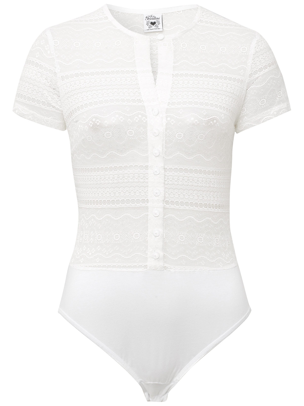 Damen Bodysuit Kurzarm Mit Spitze - Elegant Mit V-Ausschnitt & Rückenfrei Für Party & Abend