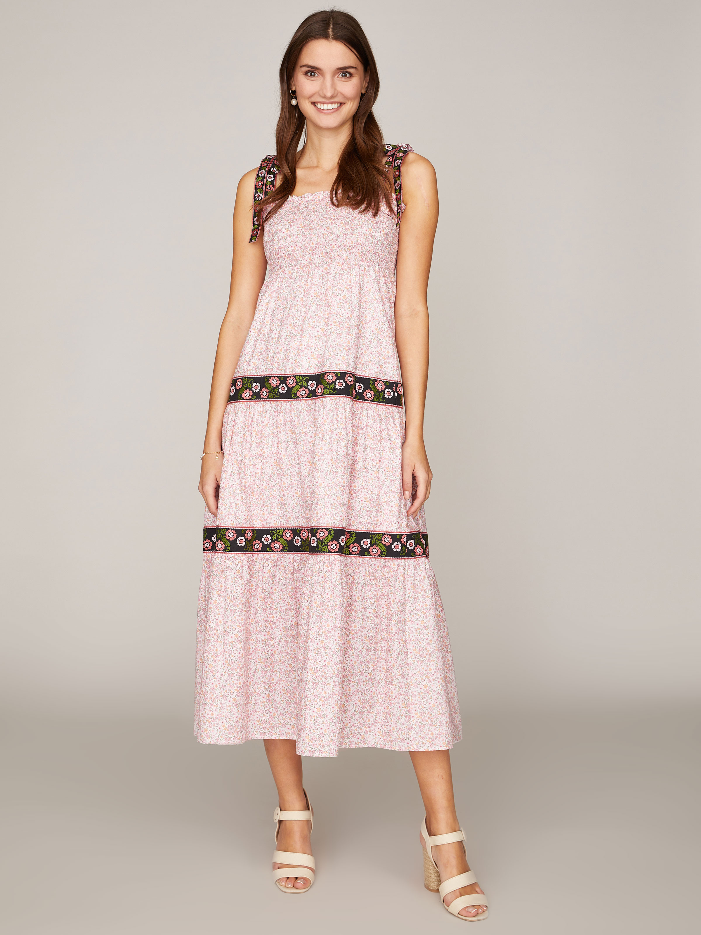 Sommerkleid mit Liberty-Muster Sommerkleid mit Liberty-Muster