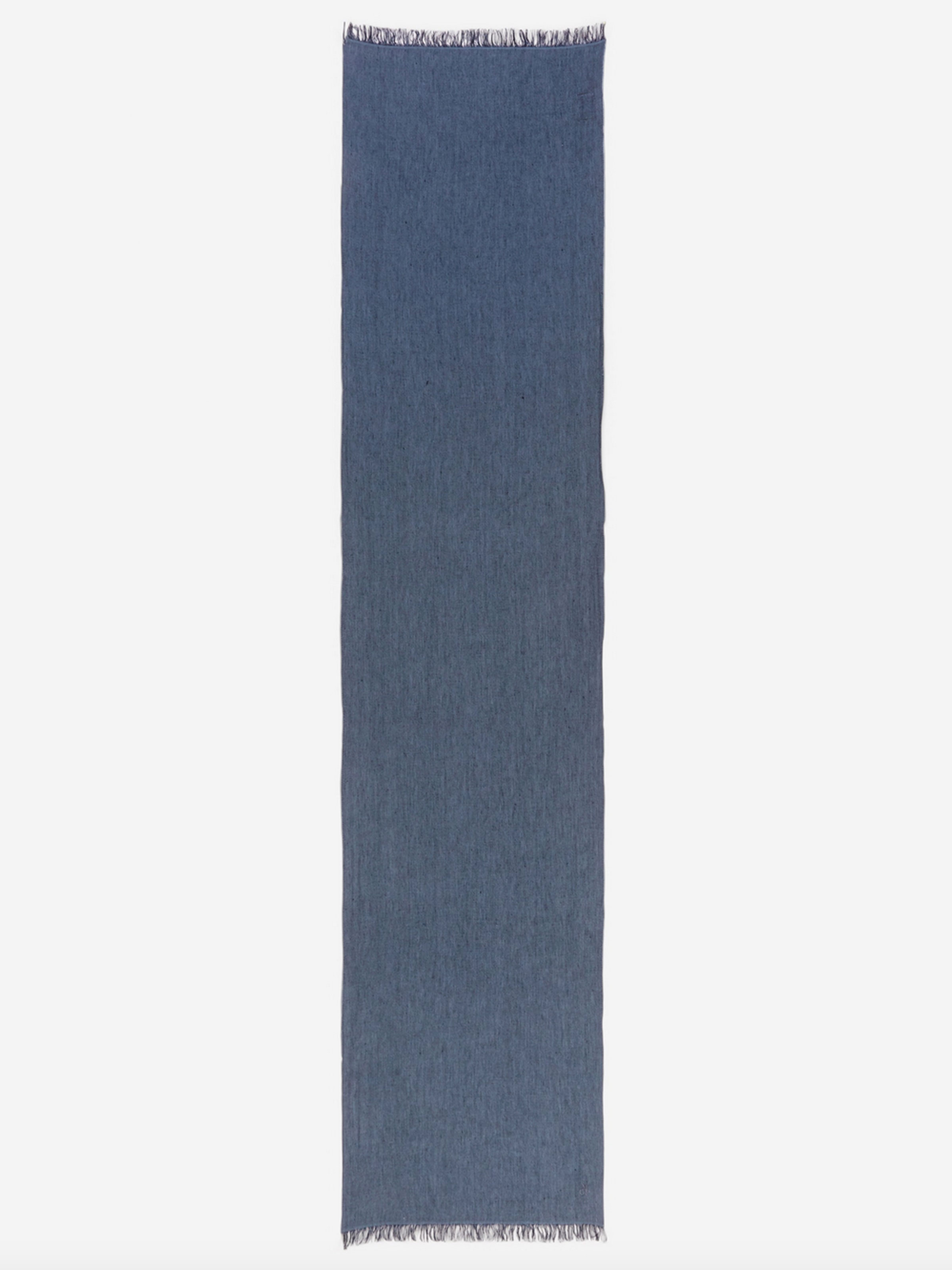 Denim-Blauer Schal