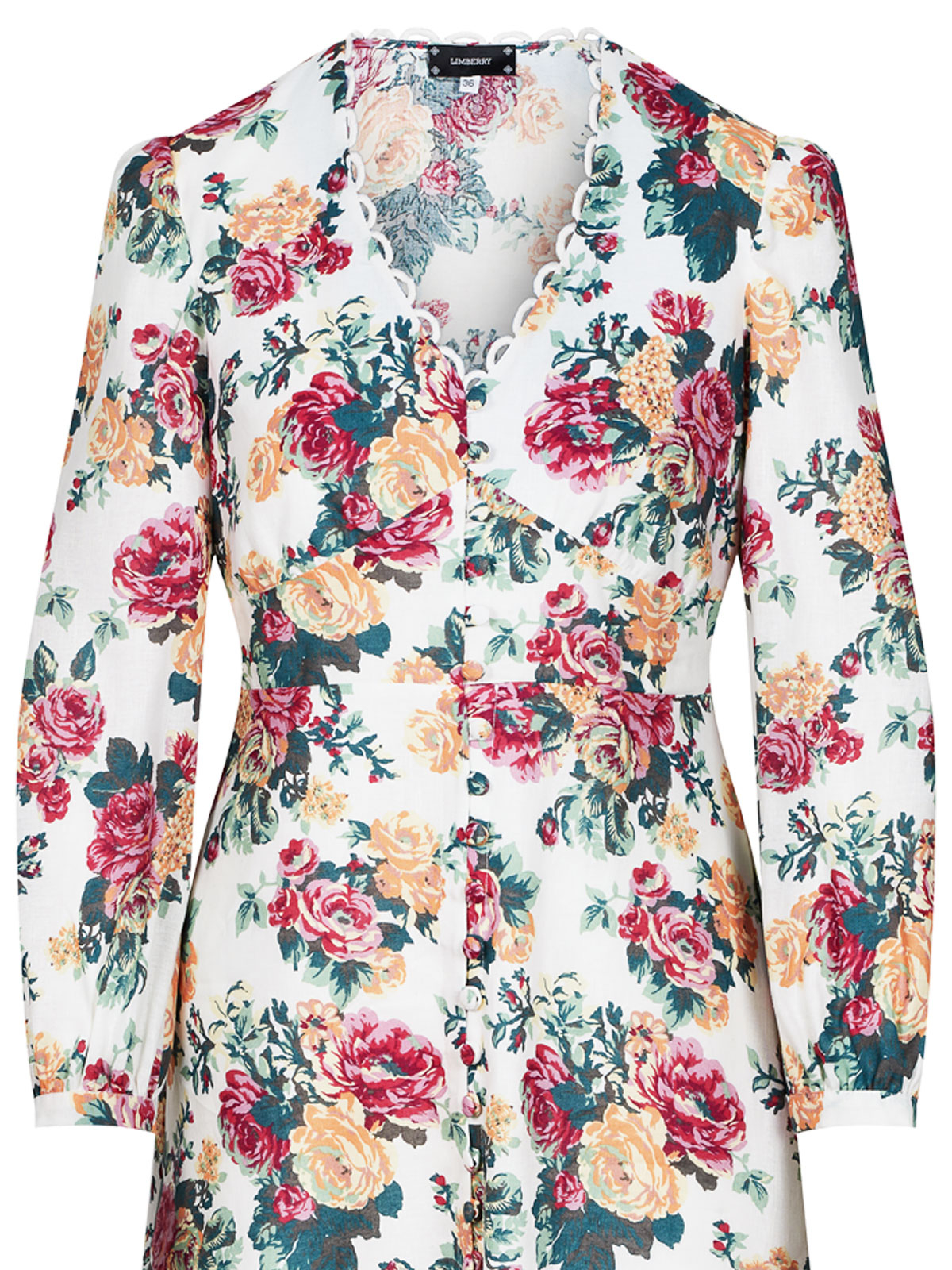 Midikleid mit Blumenmuster Midikleid mit Blumenmuster