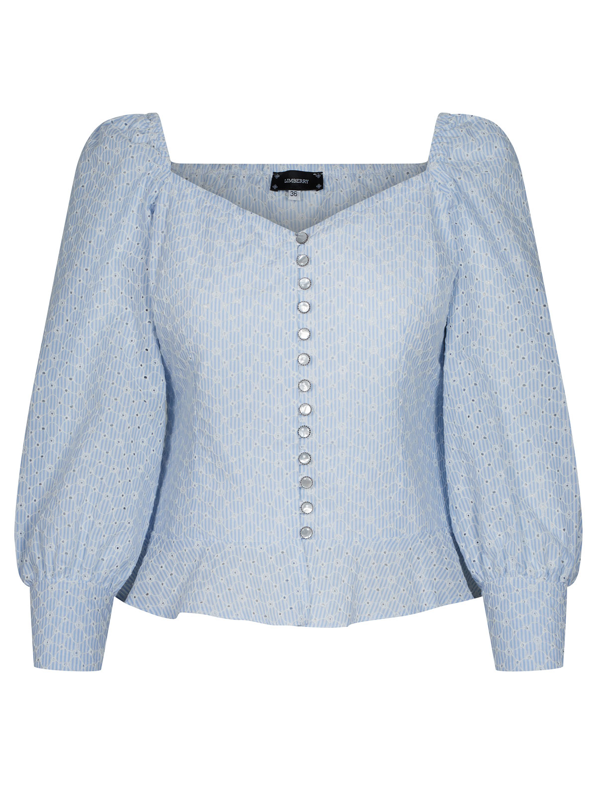 Bluse mit Schößchen Bluse mit Schößchen