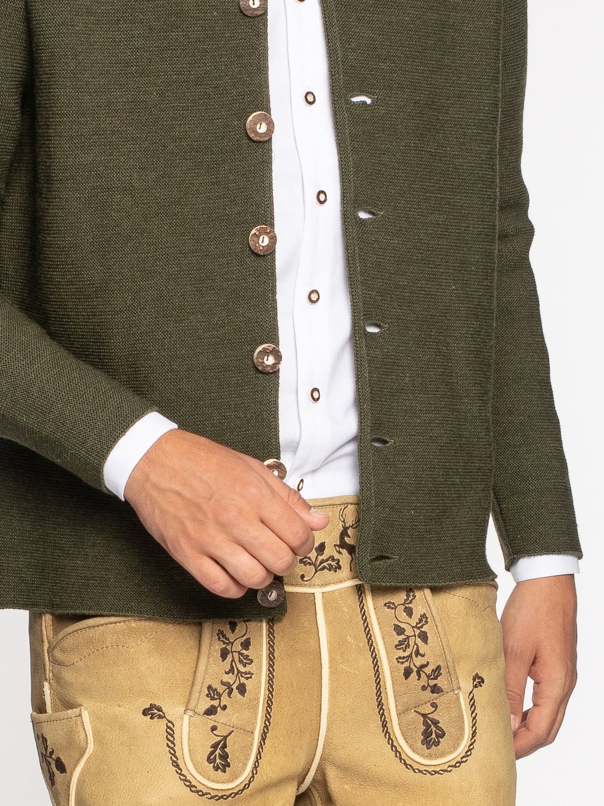 Herren Strickjanker aus Wolle Herren Strickjanker aus Wolle