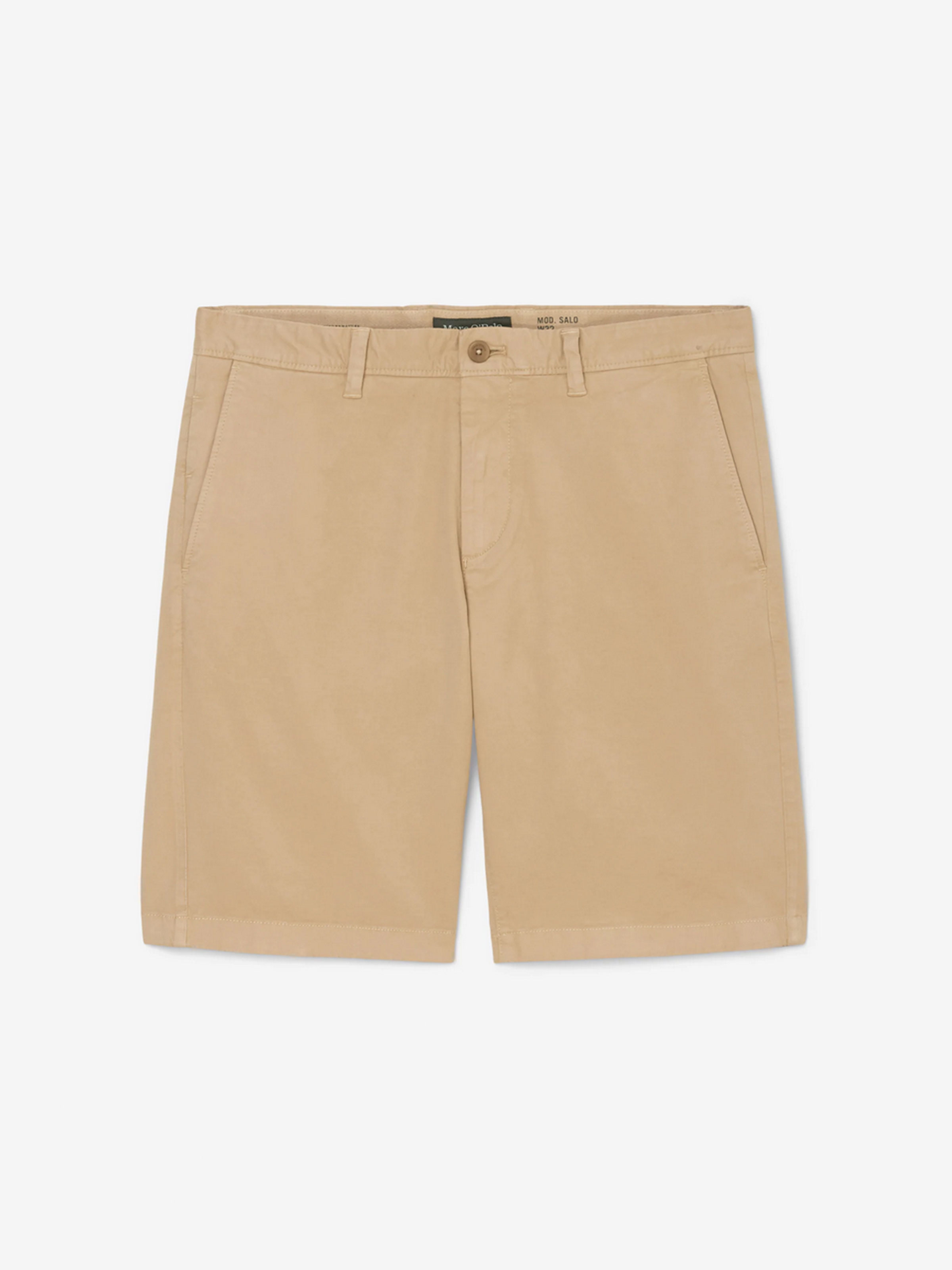 Camelfarbene Chino-Shorts Camelfarbene Chino-Shorts