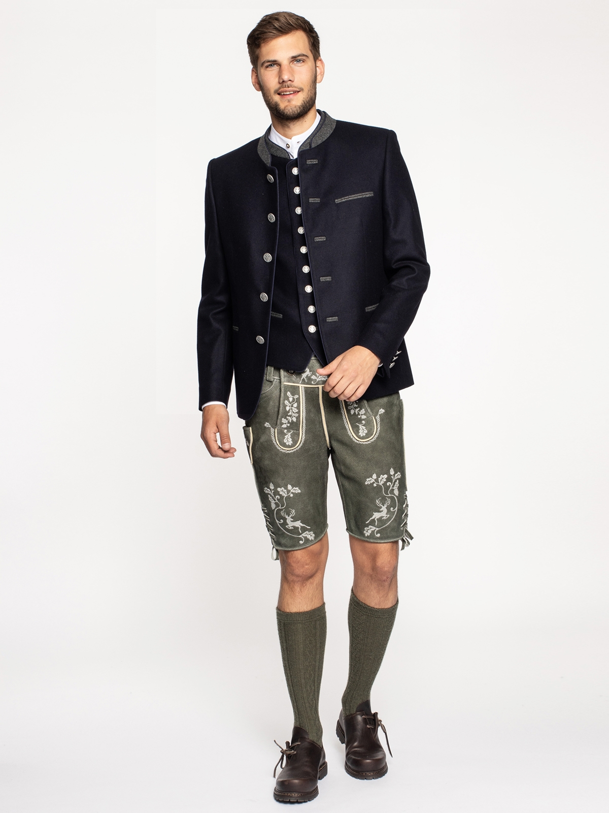 Dunkelblauer Janker Dunkelblauer Janker