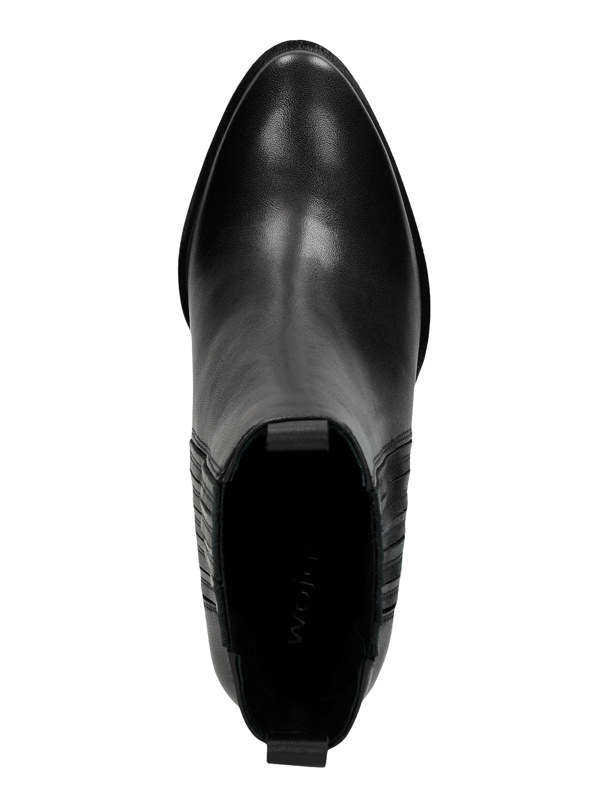 Schwarzer Ankle Boot Schwarzer Ankle Boot