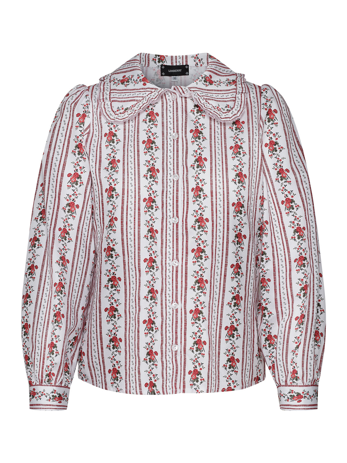Bluse mit Blumenranken Bluse mit Blumenranken
