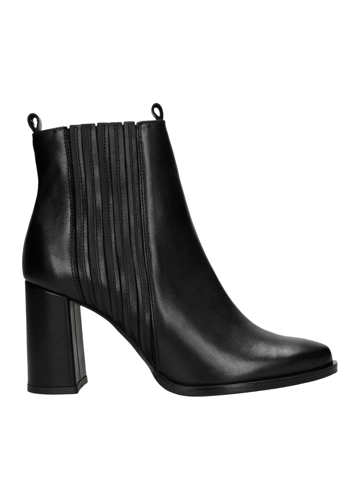 Schwarzer Ankle Boot Schwarzer Ankle Boot
