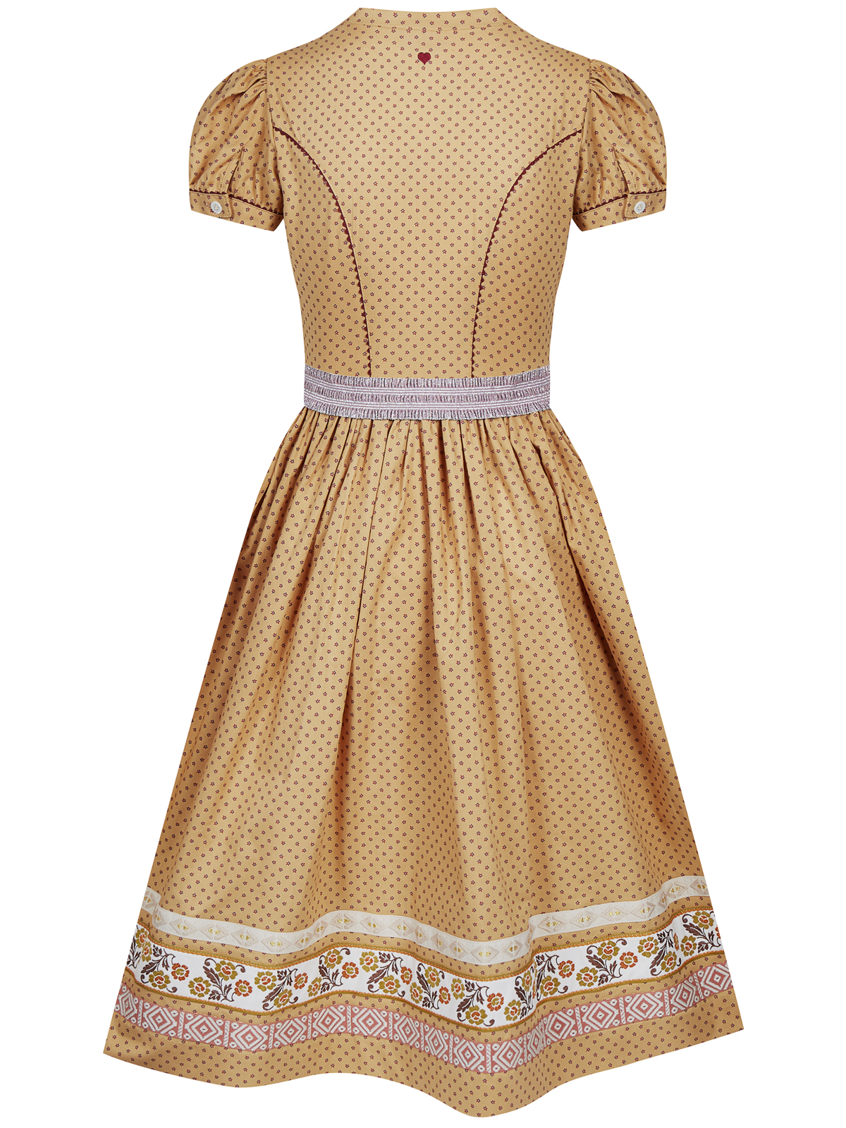 Senf-farbenes Kleid mit Gürtel Senf-farbenes Kleid mit Gürtel