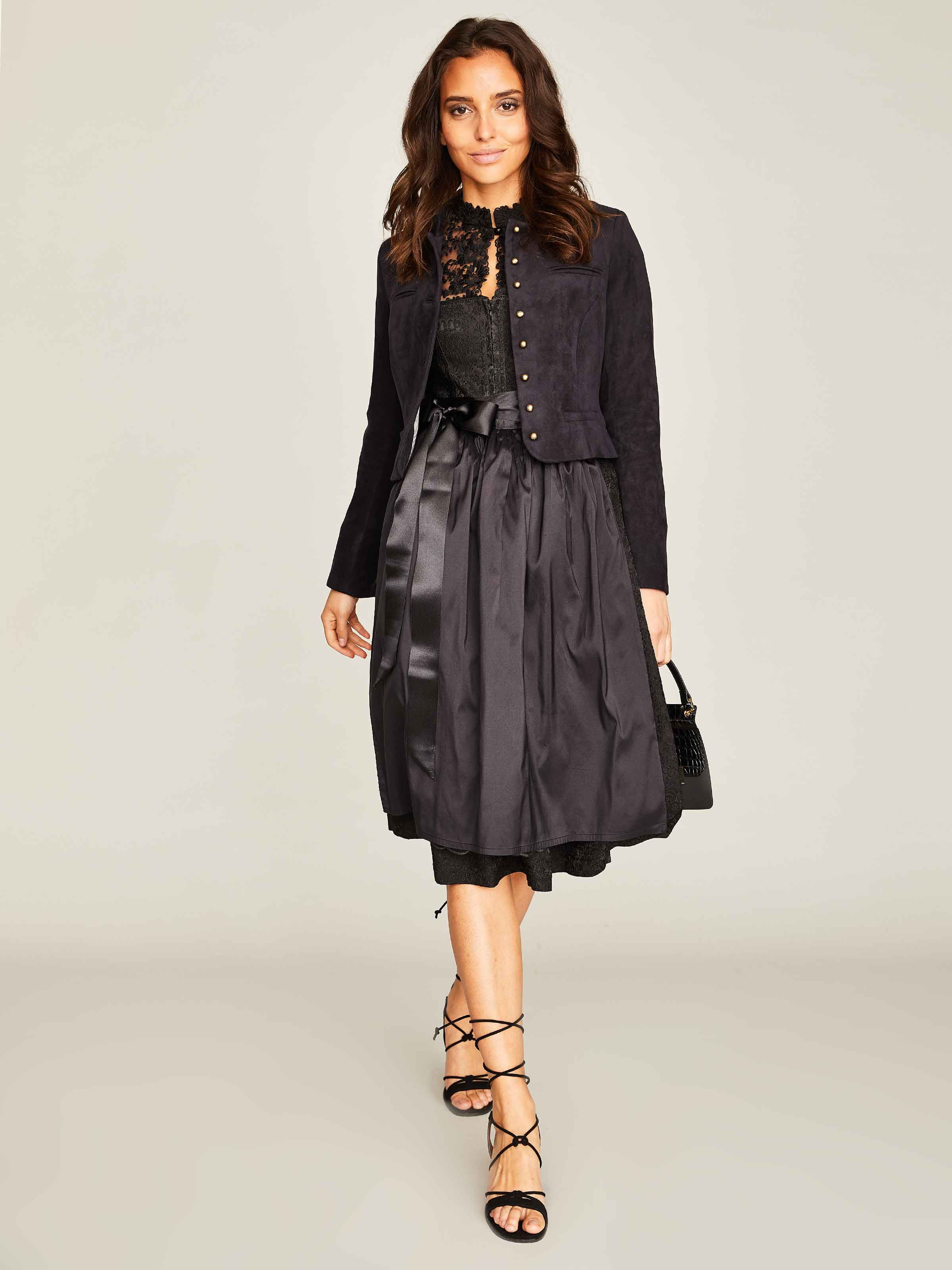 Dirndl in Schwarz mit Wendeschürze Dirndl in Schwarz mit Wendeschürze
