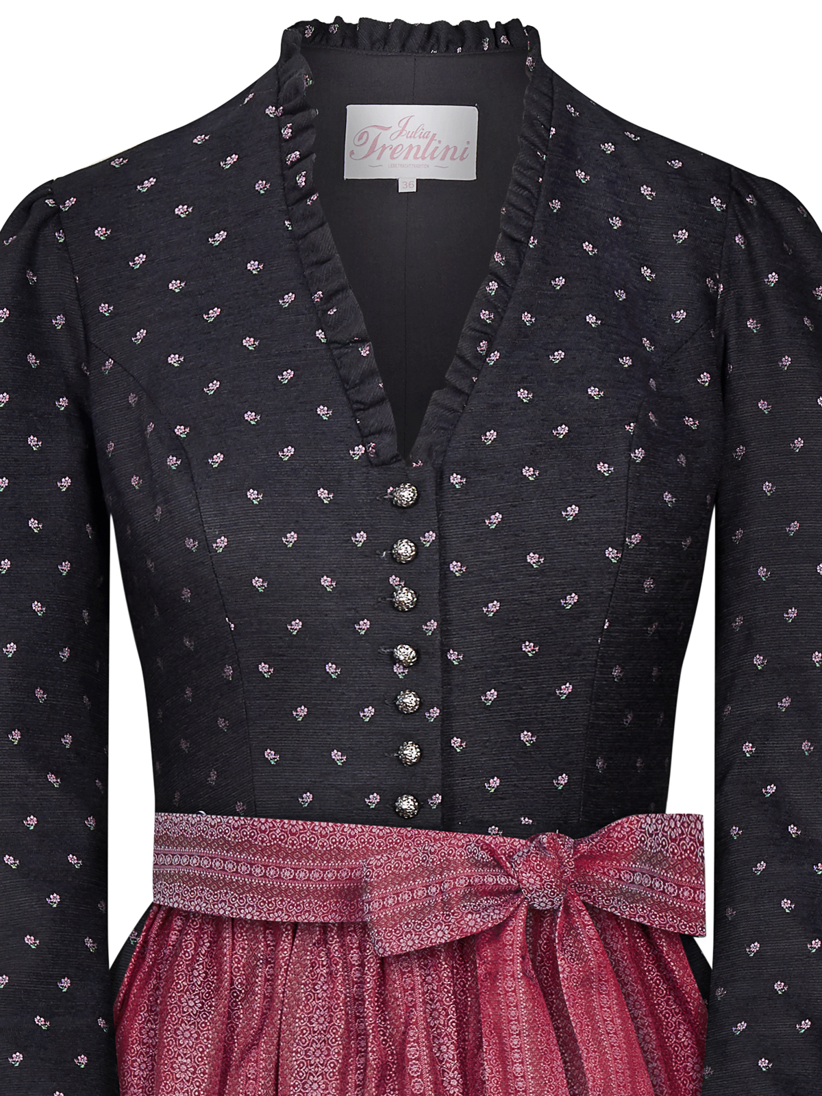 Schwarzes Dirndlkleid mit Schürze Schwarzes Dirndlkleid mit Schürze